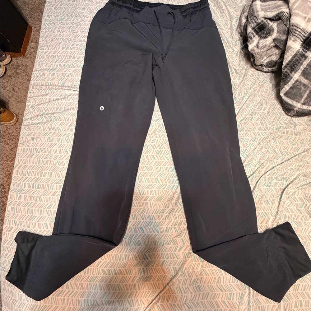 Barco Women’s Uniforms Black Drawstring Scrub Joggers